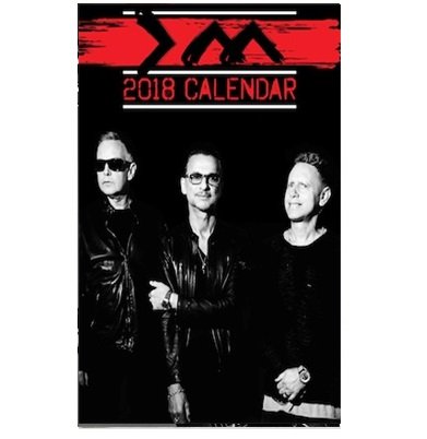 2018 Calendar Unofficial - Depeche Mode - Mercancía - OC CALENDARS - 6368239843800 - 