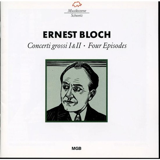 Cover for Zürcher Streichersolisten / Balkanyi,Janos/+ · Ernest Bloch: Concerti grossi I + II/Four Episodes (CD) (2016)