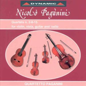 Complete Quartets 3 - Paganini / Quartetto Paganini - Musiikki - DYNAMIC - 8007144060800 - maanantai 24. lokakuuta 1994