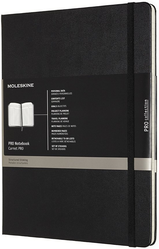 Moleskine Professionelles Notizbuch XL, - Moleskine - Books - MOLESKINE - 8058647620800 - August 1, 2018