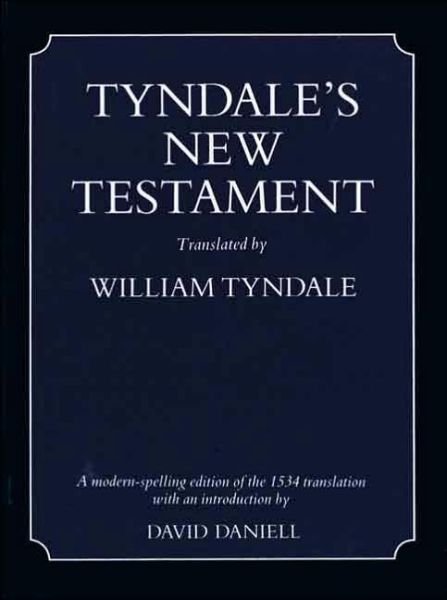 Tyndale's New Testament - William Tyndale - Books - Yale University Press - 9780300065800 - September 10, 1996