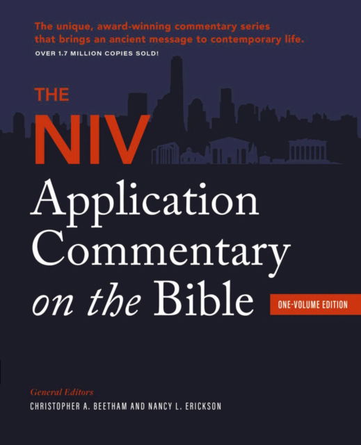 Cover for The NIV Application Commentary on the Bible: One-Volume Edition - The NIV Application Commentary (Hardcover Book) [Abridged edition] (2024)