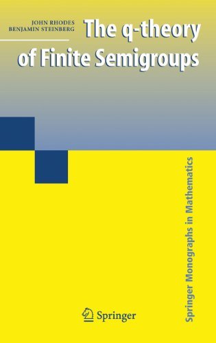 Cover for John Rhodes · The q-theory of Finite Semigroups - Springer Monographs in Mathematics (Gebundenes Buch) [2009 edition] (2008)
