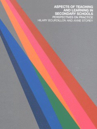 Cover for Bourdillon and Storey · Aspects of Teaching and Learning in Secondary Schools: Perspectives on Practice (Paperback Book) (2002)