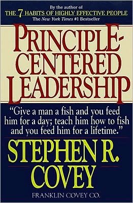Cover for Covey · Principle Centered Leadership (Taschenbuch) [Ed edition] (1992)