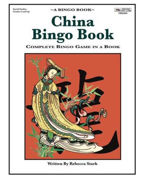 Cover for Rebecca Stark · China Bingo Book (Paperback Book) (2016)