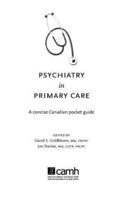 David Goldbloom · Psychiatry in Primary Care: A Concise Canadian Pocket Guide (Paperback Book) (2011)