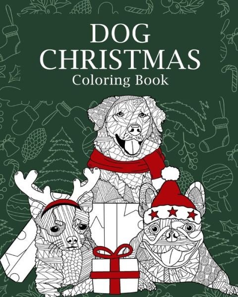 Paperland · Dog Christmas Coloring Book (Paperback Book) (2024)