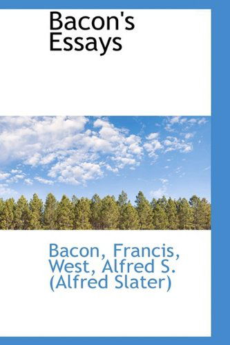 Cover for Bacon Francis · Bacon's Essays (Bibliolife Reproduction) (Paperback Book) (2009)