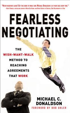 Cover for Michael Donaldson · Fearless Negotiating (Paperback Bog) (2015)
