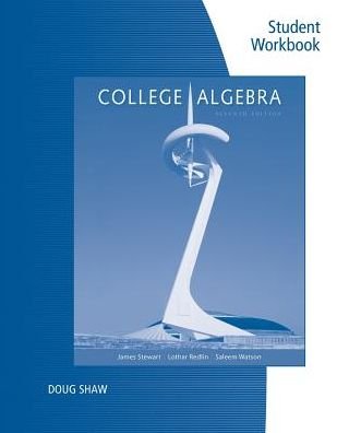 Cover for James Stewart · Study Guide for Stewart / Redlin / Watson's College Algebra, 7th (Paperback Bog) [7 Revised edition] (2015)