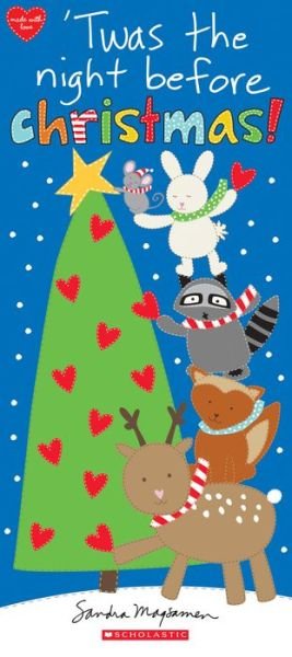 Twas the Night Before Christmas! - Sandra Magsamen - Bøker - Scholastic Inc. - 9781338359800 - 3. september 2019