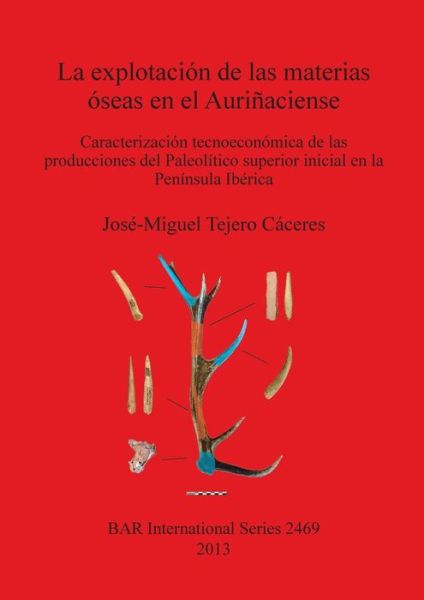 Cover for José-Miguel Tejero Cáceres · La explotación de las materias óseas en el Auriñaciense (Book) (2013)