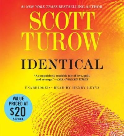 Identical - Scott Turow - Muu - Hachette Audio - 9781478952800 - tiistai 15. lokakuuta 2013