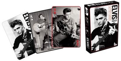 Cover for Hal Leonard Publishing Corporation · Elvis Presley Playing Cards - Black&amp;White Photos (SPIL) (2020)