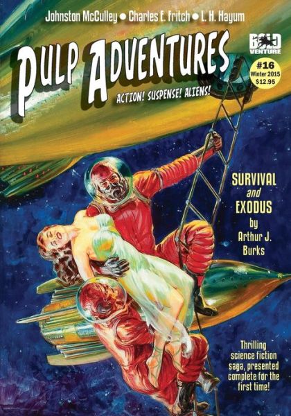 Cover for Arthur J Burks · Pulp Adventures #16 (Paperback Book) (2015)