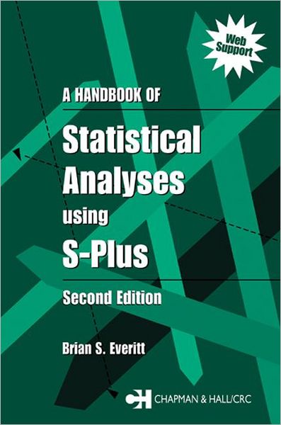 Cover for Brian S. Everitt · A Handbook of Statistical Analyses Using S-PLUS (Taschenbuch) (2001)