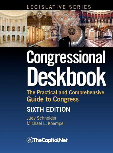 Cover for Michael Koempel · Congressional Deskbook: the Practical and Comprehensive Guide to Congress, Sixth Edition (Congressional Deskbook (Legislative Series)) (Hardcover Book) [6th edition] (2012)