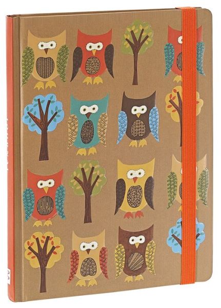 Journal Mid Owls - Peter Pauper Press - Kirjat - Peter Pauper Press Inc,US - 9781593594800 - keskiviikko 2. tammikuuta 2008