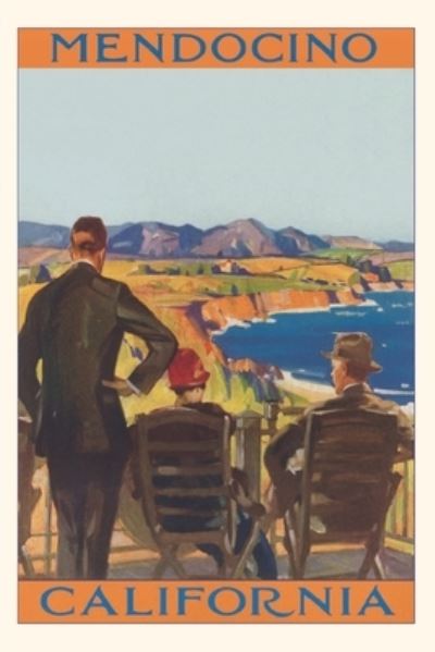 Cover for Found Image Press · Vintage Journal Mendocino Travel Poster (Book) (2022)