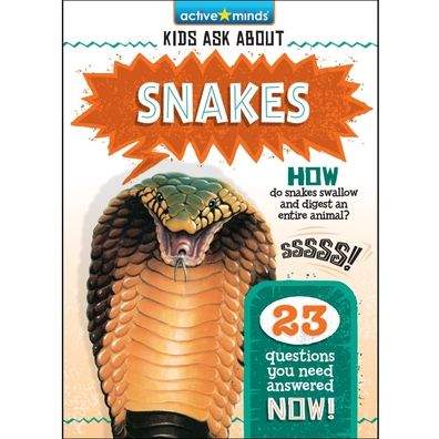 Kids Ask about Snakes - Christopher Nicholas - Kirjat - Phoenix International Publications, Inc. - 9781649967800 - maanantai 1. elokuuta 2022