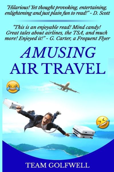 Cover for Team Golfwell · Amusing Air Travel (Paperback Book) (2019)