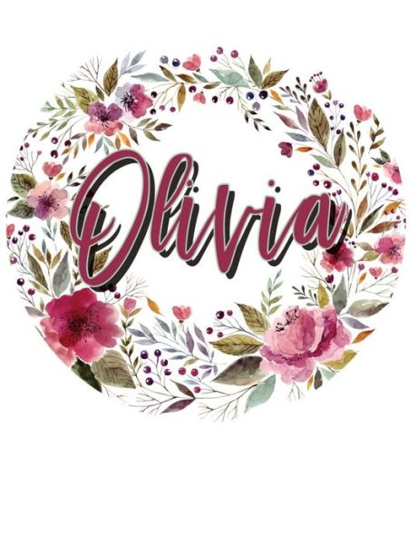 Cover for Terri Jones · Olivia Floral Wreath Personalized Notebook (Paperback Book) (2018)