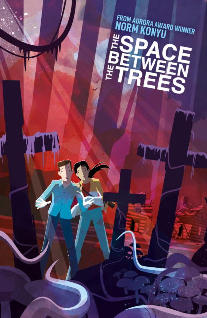 Cover for Norm Konyu · The Space Between The Trees (Gebundenes Buch) (2025)