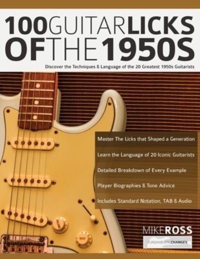 Cover for Mike Ross · 100 Guitar Licks of the 1950s (Pocketbok) (2022)
