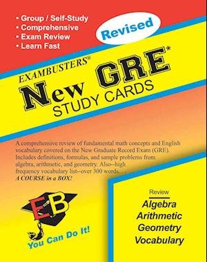 New GRE Study Cards, Revised Edition - Exambuster Series - Muziek -  - 9781881374800 - 