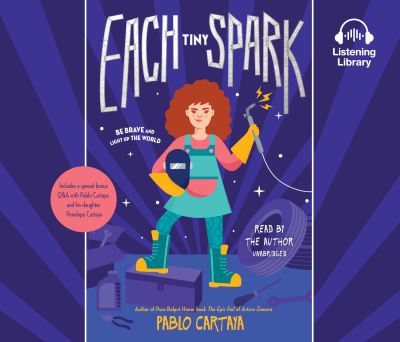 Cover for Pablo Cartaya · Each Tiny Spark Libcd (Audiobook (CD)) (2019)