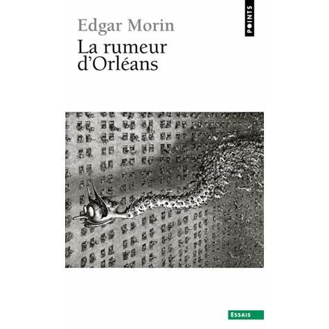 Cover for Edgar Morin · La rumeur d'Orléans (Paperback Book) (1982)