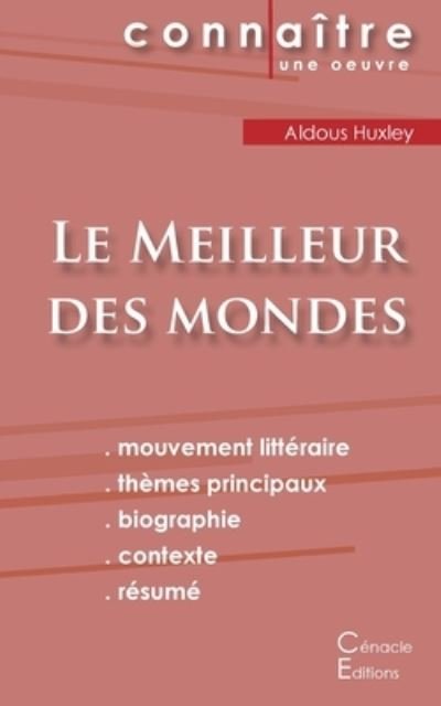Cover for Aldous Huxley · Fiche de lecture Le Meilleur des mondes de Aldous Huxley (Analyse litteraire de reference et resume complet) (Paperback Bog) (2022)