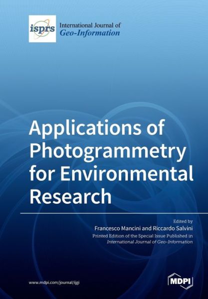 Cover for Francesco Mancini · Applications of Photogrammetry for Environmental Research (Paperback Book) (2020)