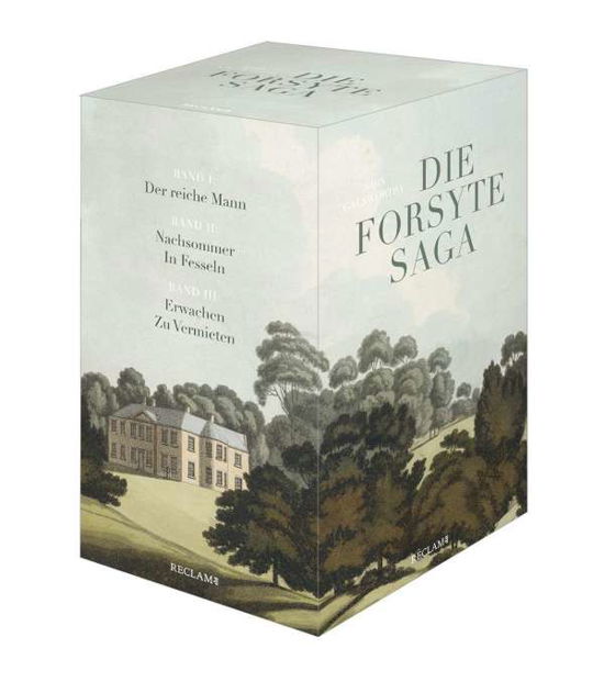 Cover for John Galsworthy · Die Forsyte Saga : Drei B?nde im Schuber (Hardcover Book) (2021)