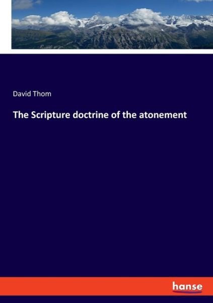 Cover for Thom · The Scripture doctrine of the aton (Bok) (2020)