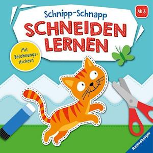 Cover for Rina Gregor · Ravensburger Schnipp-Schnapp Schneiden lernen - Schneiden und Kleben ab 3 Jahren - Block mit Belohnu (Zabawki) (2022)