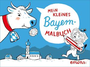 Cover for Elke Hanisch · Mein kleines Bayern-Malbuch (Pamphlet) (2018)