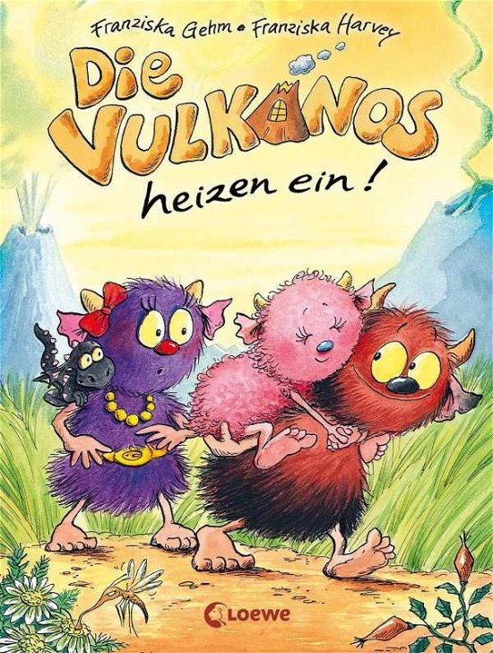 Die Vulkanos heizen ein! - Franziska Gehm - Bøker - Loewe Verlag GmbH - 9783785582800 - 1. september 2016