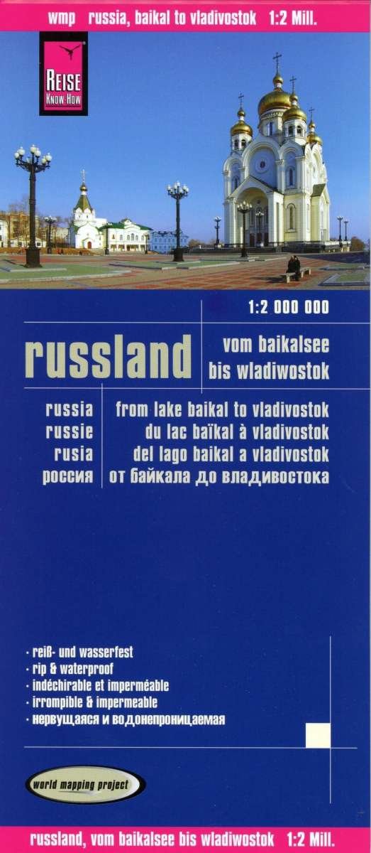 Cover for Reise Know-How · Russia from Lake Baikal to Vladivostok (Landkart) (2016)