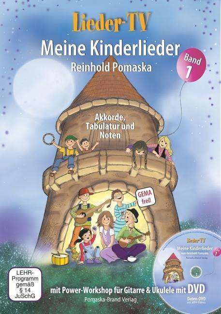 Cover for Pomaska · Lieder-TV,Meine Kinderl.,m.DVD (Bok)