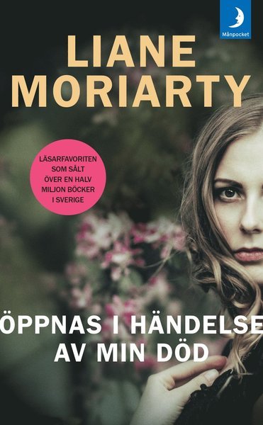 Cover for Liane Moriarty · Öppnas i händelse av min död (Paperback Book) (2019)