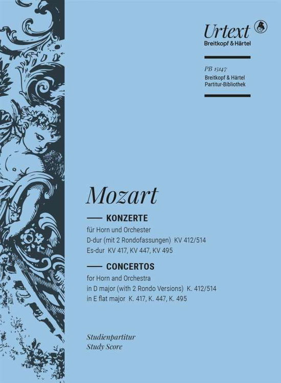 Cover for Mozart · Konzerte für Horn und Orchester (Book)