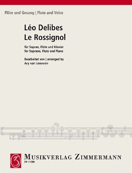 Cover for Delibes · Le Rossignol (Die Nachtigal) (Book)