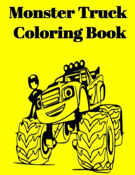 Cover for Donfrancisco Inc · Monster Truck Coloring Book (Paperback Book) (2021)