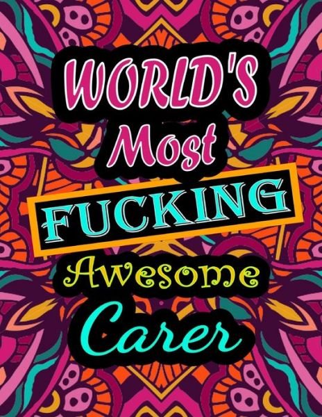 Cover for Thomas Alpha · World's Most Fucking Awesome Carer (Pocketbok) (2021)