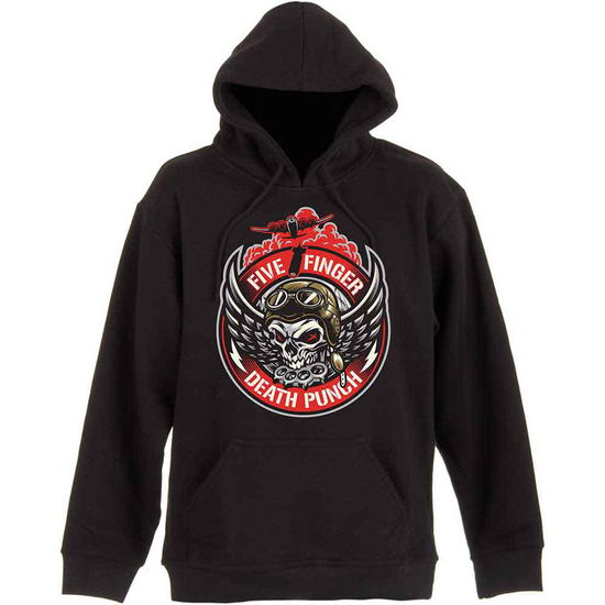 Cover for Five Finger Death Punch · Five Finger Death Punch Unisex Pullover Hoodie: Bomber Patch (Hoodie)