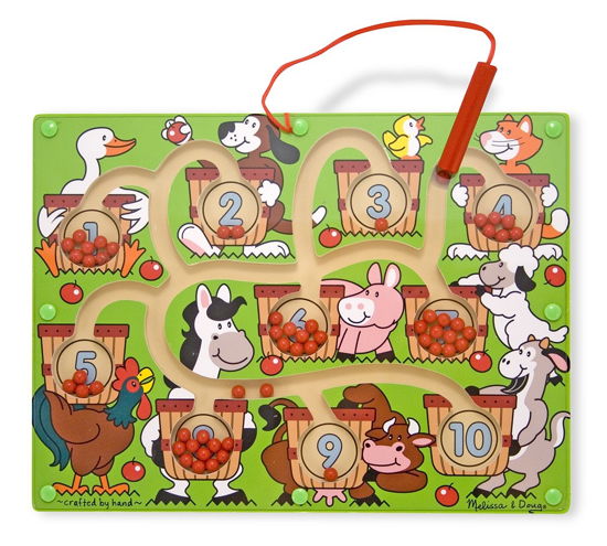 Melissa And Doug - Magnetic Number Maze - Melissa And Doug - Merchandise - Melissa and Doug - 0000772122801 - 29. maj 2019