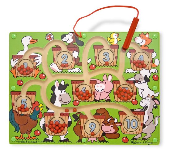 Melissa And Doug - Magnetic Number Maze - Melissa And Doug - Merchandise - Melissa and Doug - 0000772122801 - 29. mai 2019