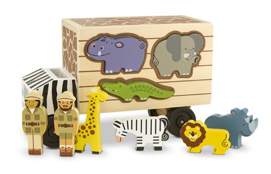 Cover for Melissa And Doug · Melissa And Doug - Animal Rescue Shape-sorting Truck (Spielzeug)